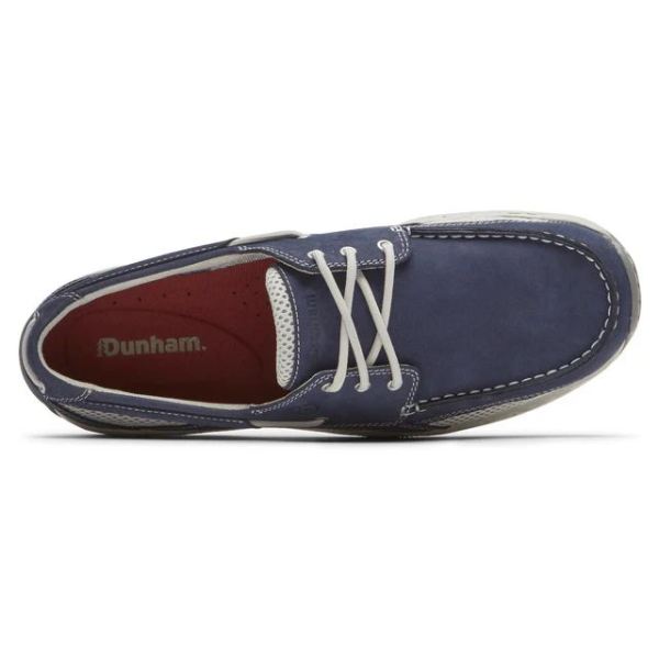 DUNHAM | MEN'S CAPTAIN BOAT SHOE-NAVY NUBUCK