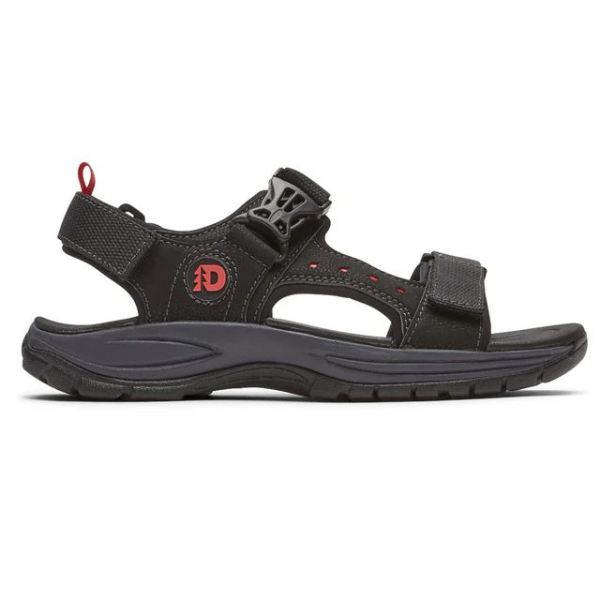 DUNHAM | MEN'S NOLAN WATER-FRIENDLY SANDAL-BLACK