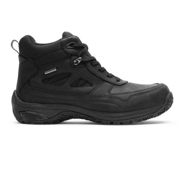 DUNHAM | MEN'S CLOUD PLUS MID II WATERPROOF BOOT-BLACK