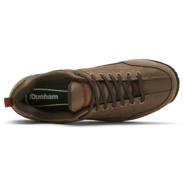 DUNHAM | MEN'S CLOUD PLUS WATERPROOF LACE-UP TREKKER-VICUNA