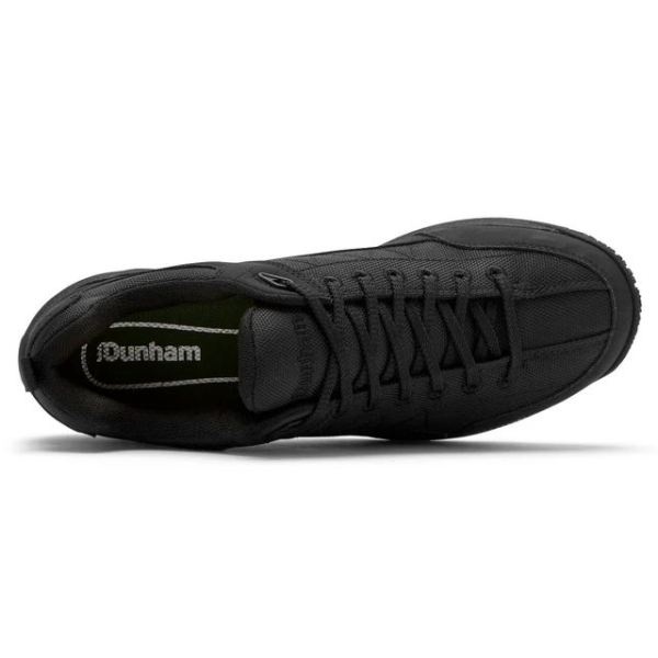 DUNHAM | MEN'S CLOUD PLUS WATERPROOF LACE-UP TREKKER-BLACK