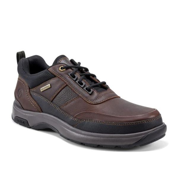 DUNHAM | MEN'S 8000 COUNTRY LOW LACE-UP-CHOCOLATE LEATHER