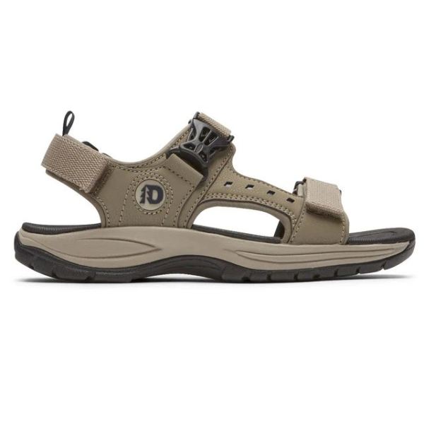 DUNHAM | MEN'S NOLAN WATER-FRIENDLY SANDAL-TAUPE