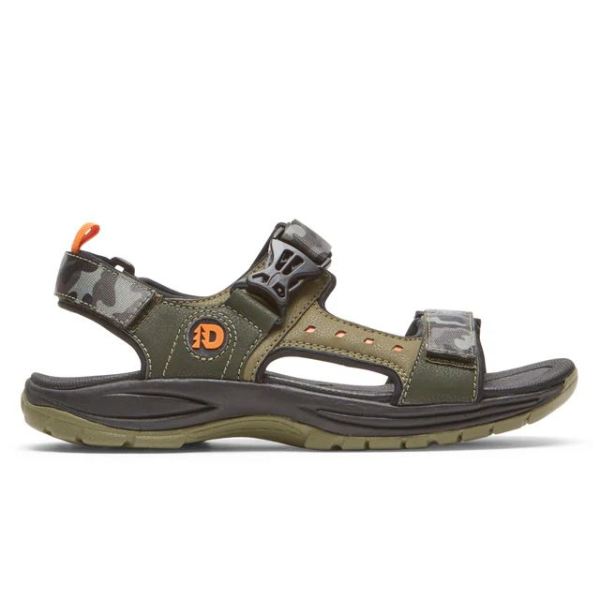 DUNHAM | MEN'S NOLAN WATER-FRIENDLY SANDAL-OLIVE